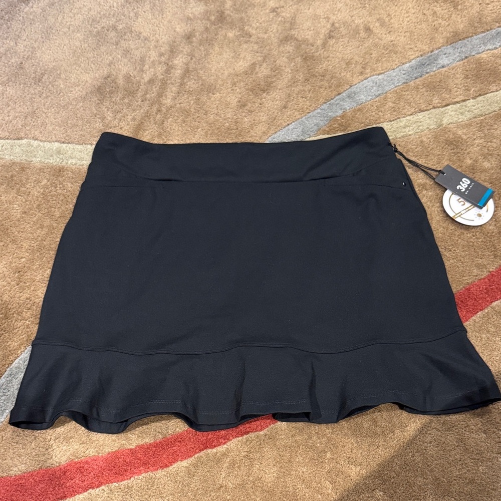 Black Women's Tennis/Golf Skirt
